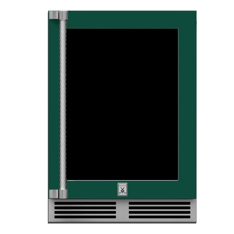 green undercounter refrigerator