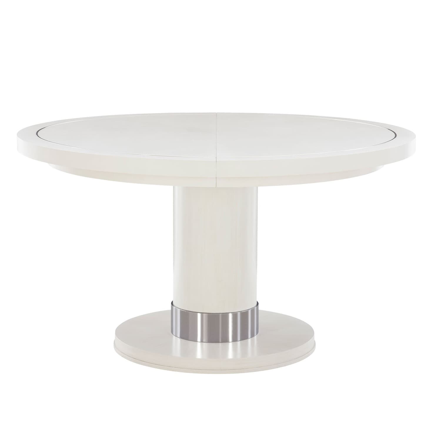 white Art Deco dining table