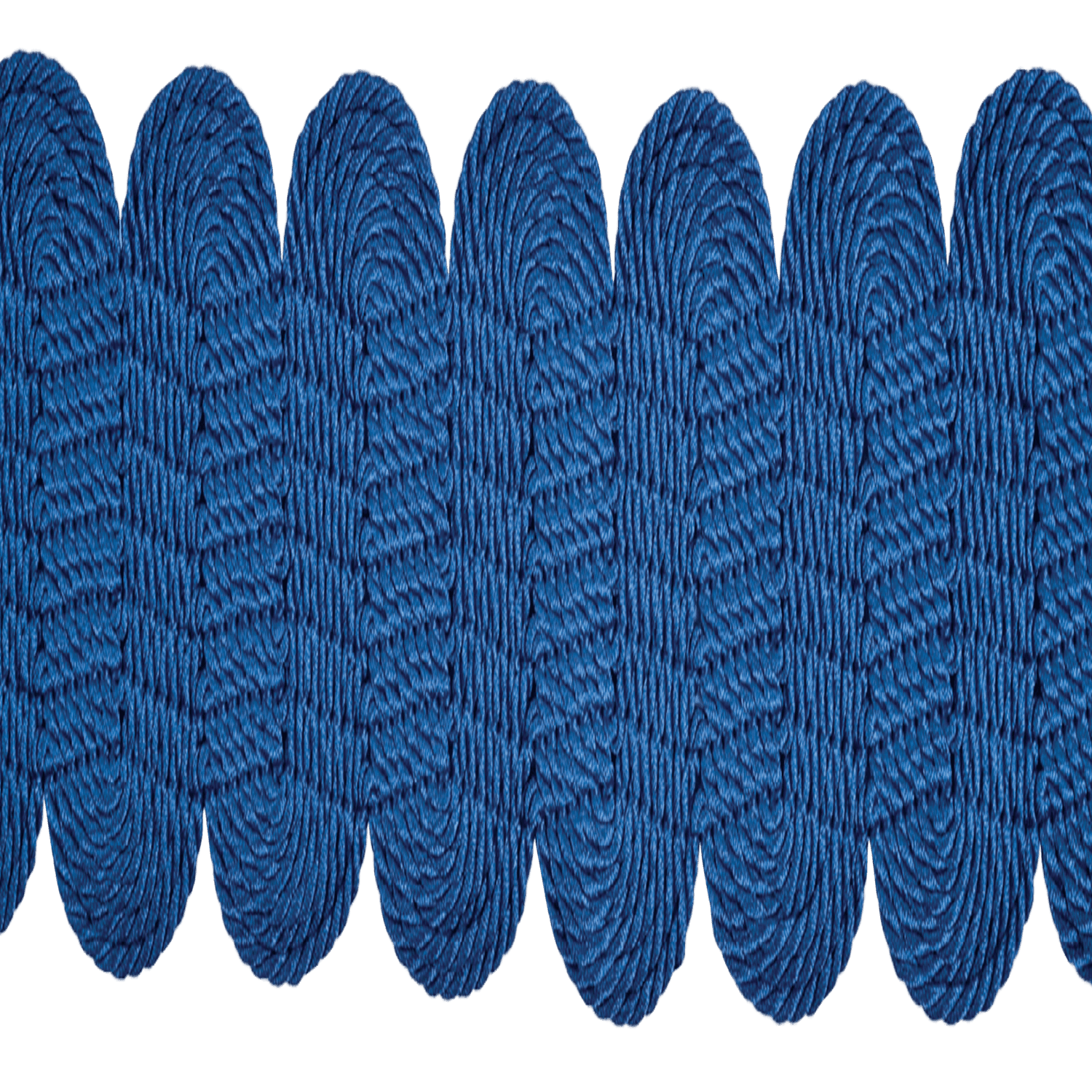 blue braid fabric trim