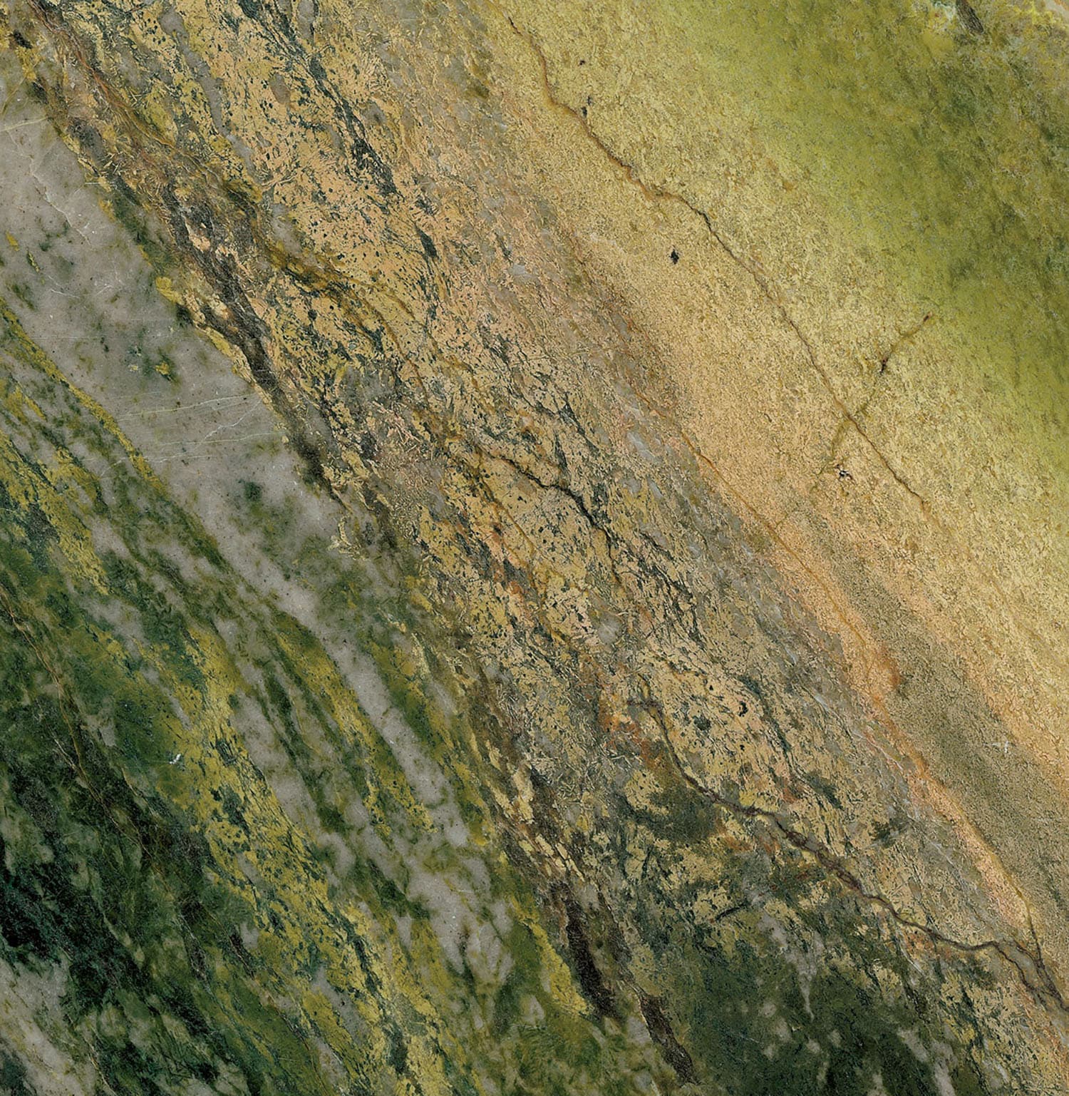 A slab of Irish Green Marble.