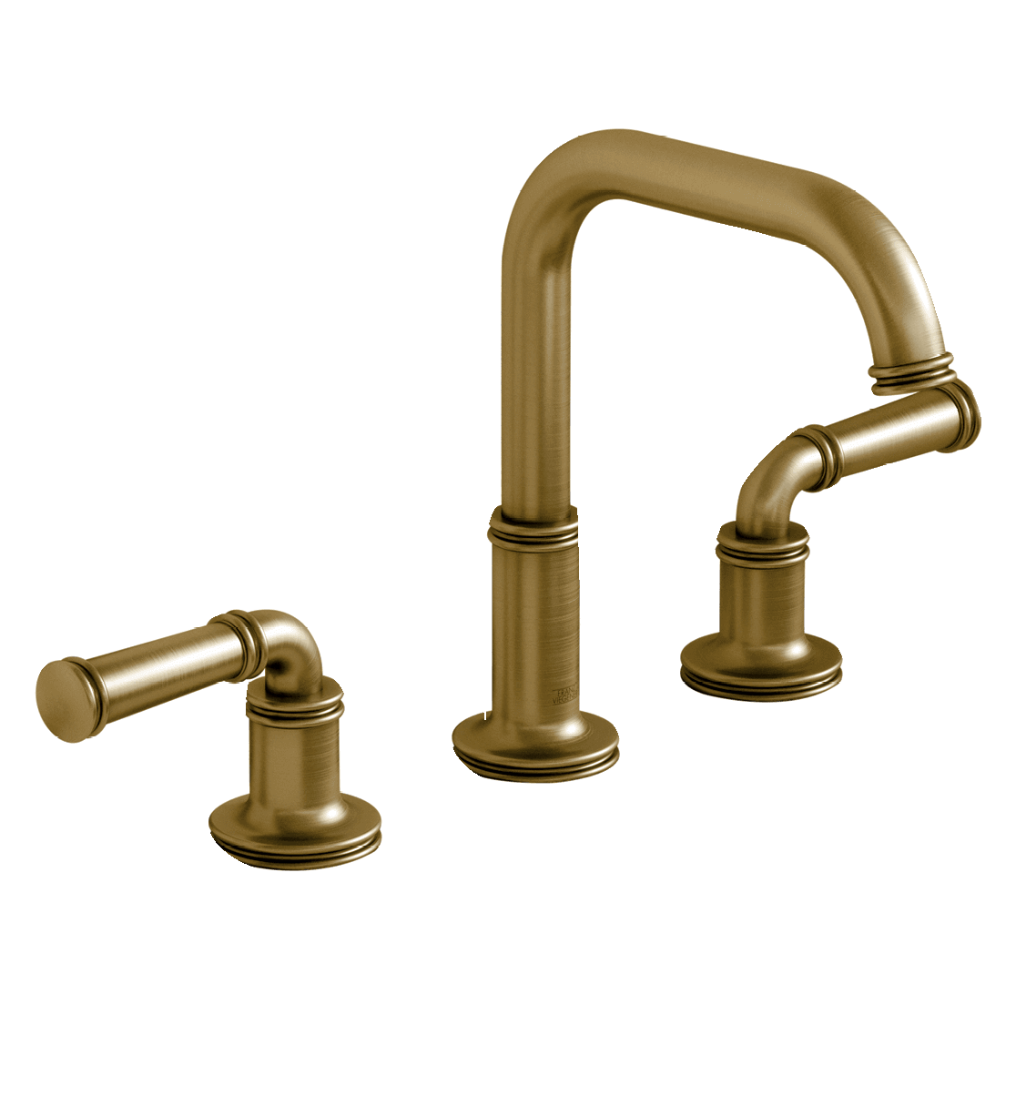 unlacquered polished brass faucet fixture