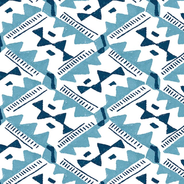 blue, white and grey graphic wallpaper