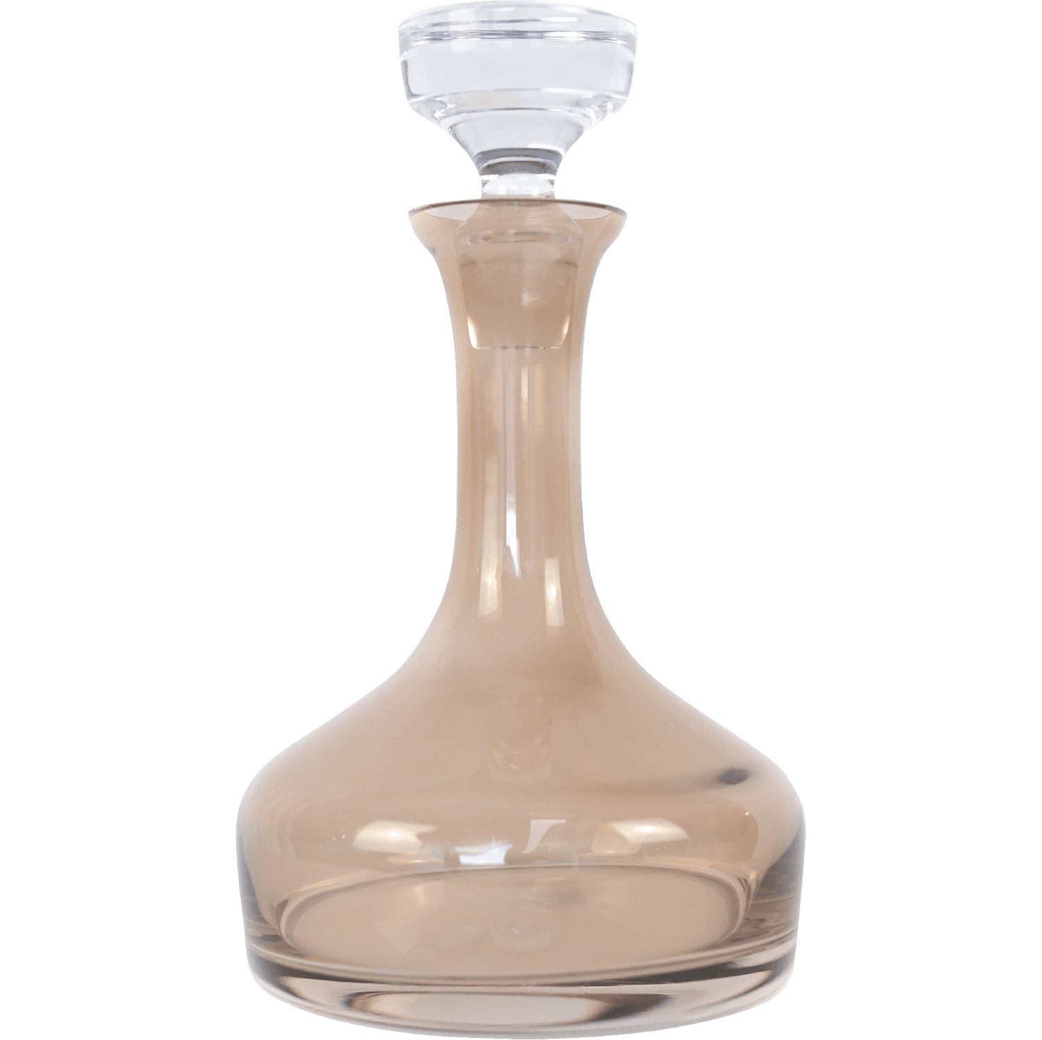 Vogue Decanter in Amber Smoke