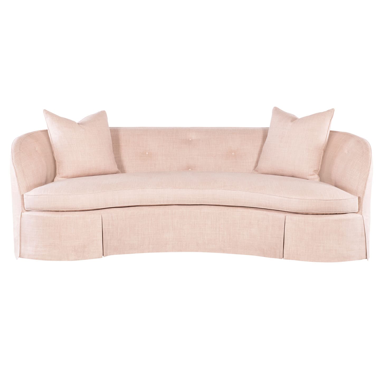 pink sofa
