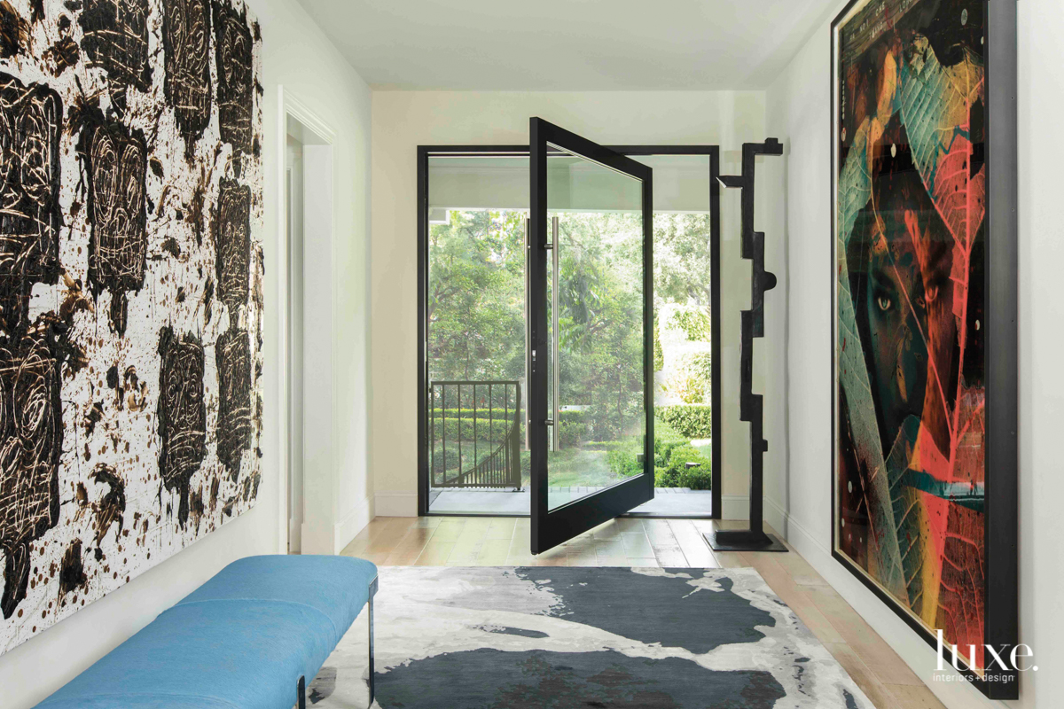 A Tom Ford Cardigan Inspires A Tailored Look In Bel Air - Luxe Interiors +  Design