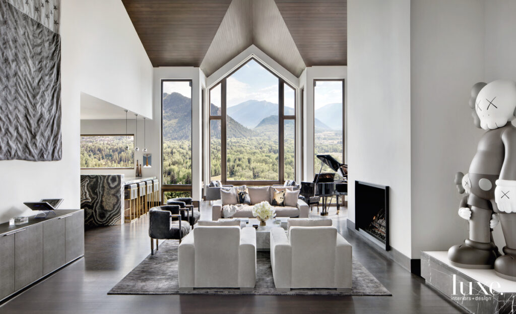 An Aspen Home Showcases Bold Taste, Mountain Views