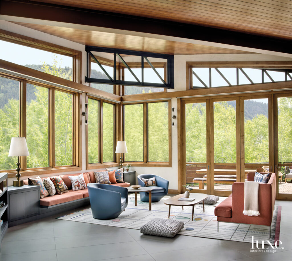 Old And New Come Together In A Modern Aspen Home