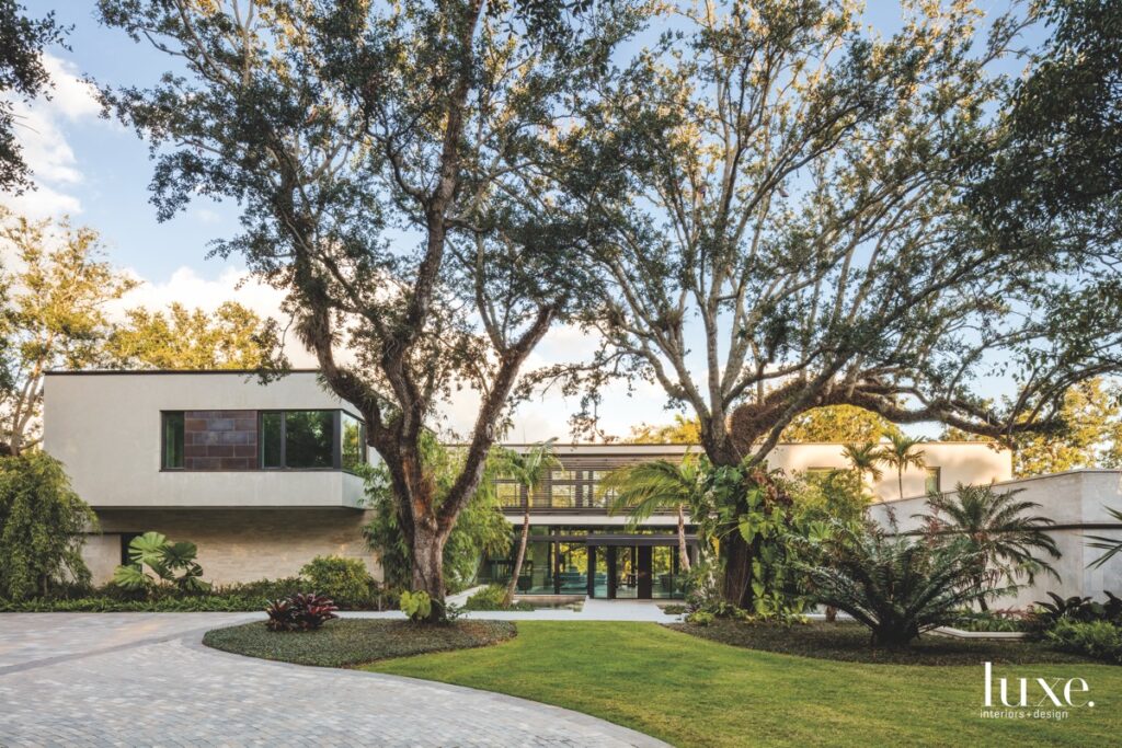 Old Florida Land Hosts A Modern Coral Gables Home