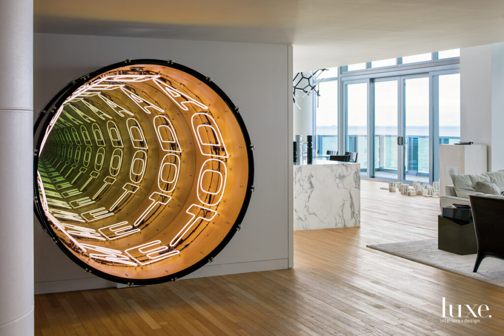 A Gallery-Like Collection Shines In A Miami Penthouse