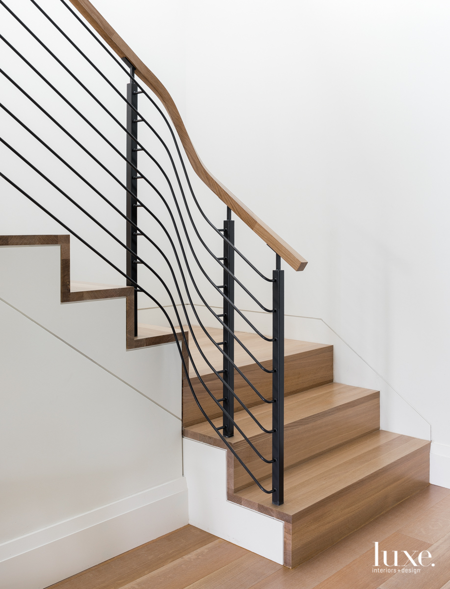 modern neutral staircase