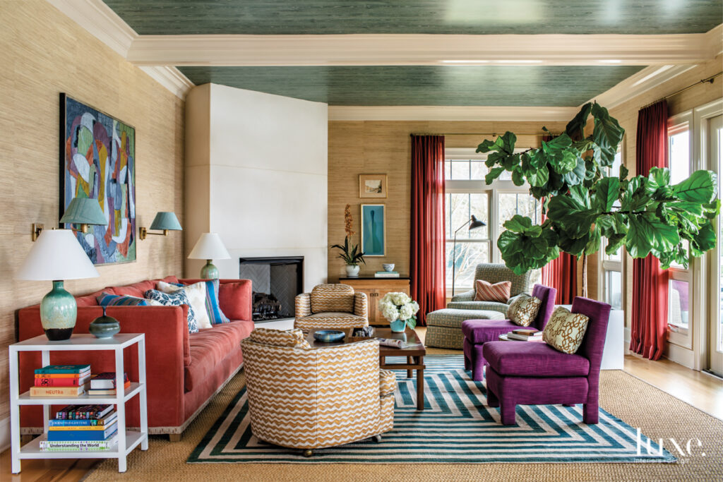 Colorful Rooms Invigorate A Casual Sullivan’s Island Home