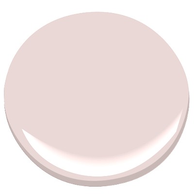 benjamin moore pink paint