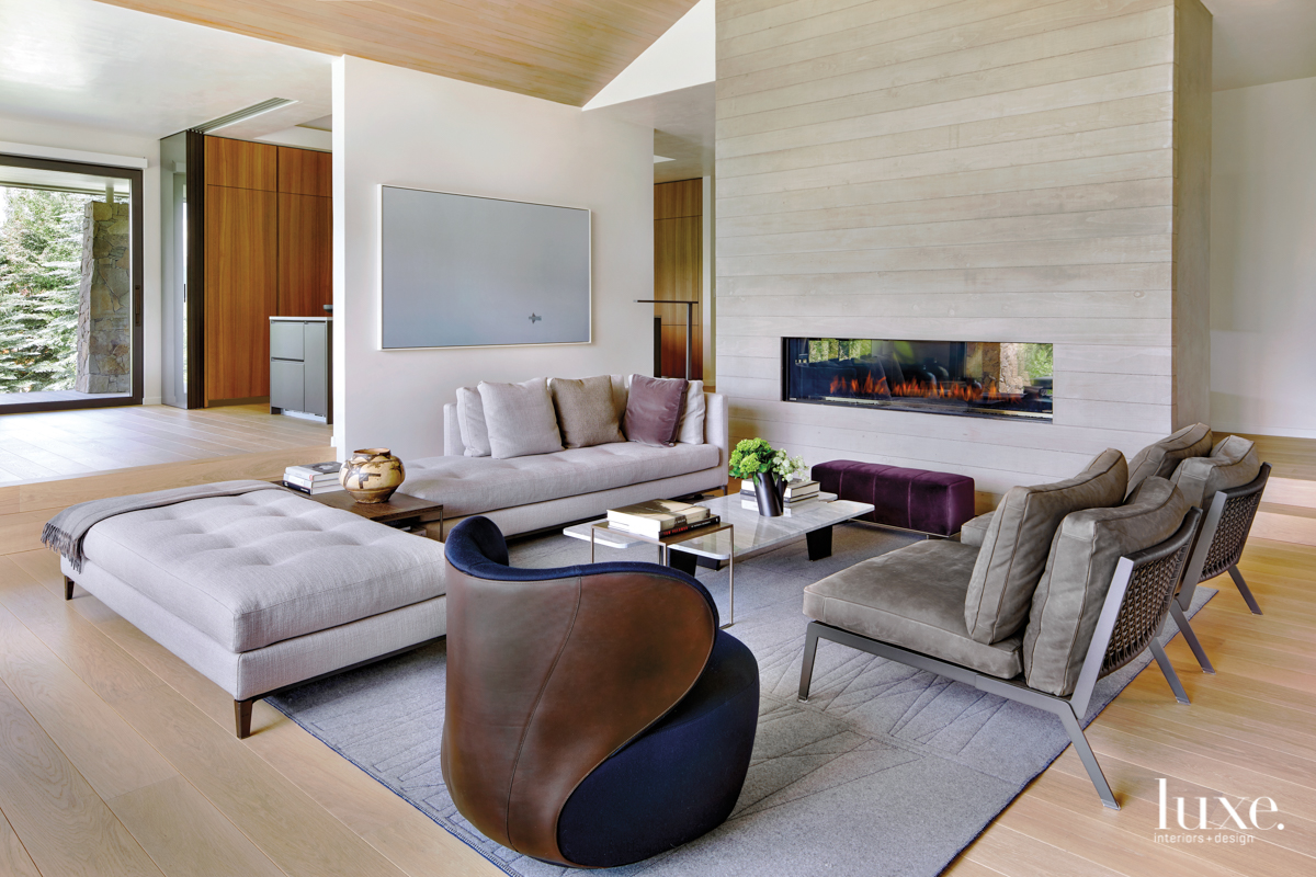 modern neutral living room gray palette