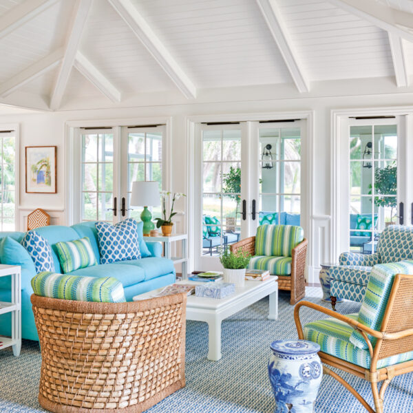 A Florida Home With Water Views Gets A Cheerful Look