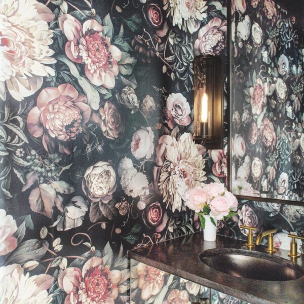Inspiration For Making That Powder Room Pop