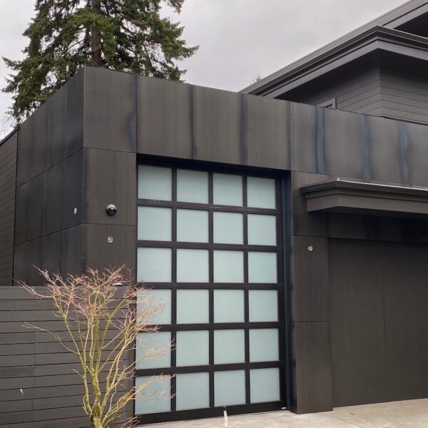 Custom Exterior Cladding. Design by Paul Moon Design. Construction by DME Construction.