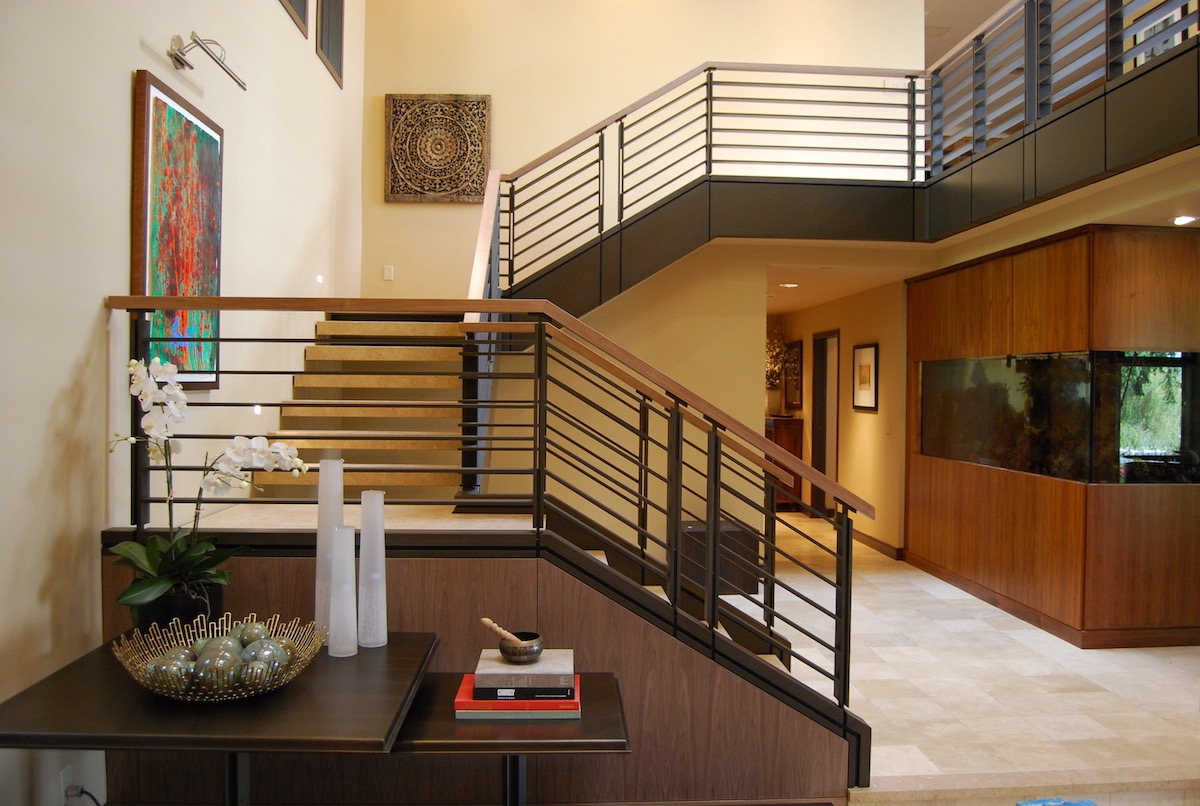 Custom Stairs. Design by Aldrich & Associates and Baylis Architects.