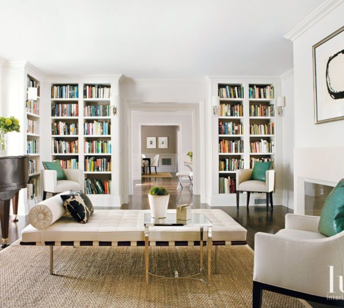 28 Home Libraries To Bookmark For Inspiration | Luxe Interiors + Design