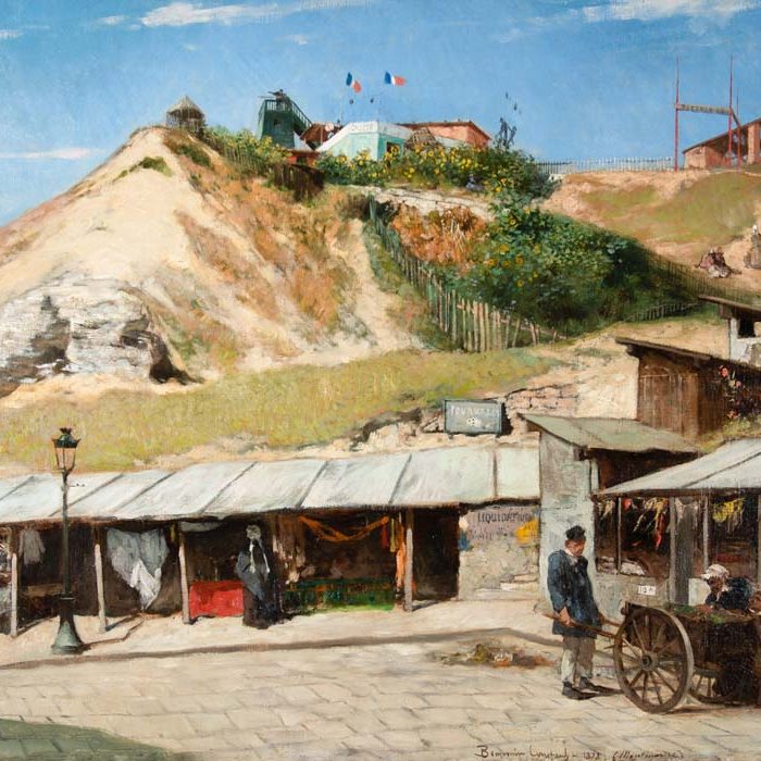 Jean-Joseph Benjamin-Constant, 1845-1902 La Butte Montmartre en 1878, 1878 Oil on canvas, 25.2 x 33.1 in. Collection of Gregory White Smith and Steven Naifeh