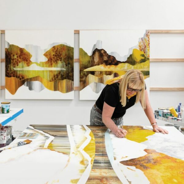This Artist Moves Mountains Through Inspired Paintings Of Western Landscapes