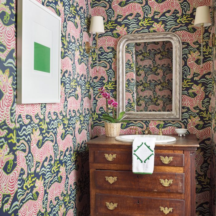 13 Punchy Powder Rooms To Add Personality To Your Home