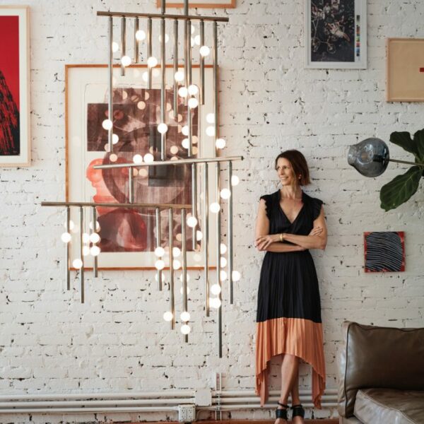 Behind The Creative Process For Lindsey Adelman’s New Lighting Studio