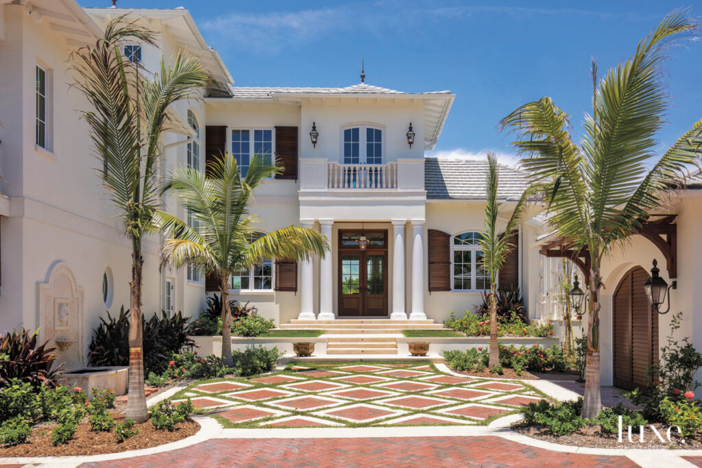 Caribbean Colonial Architecture Provides The Inspo For This Waterfront Florida Home