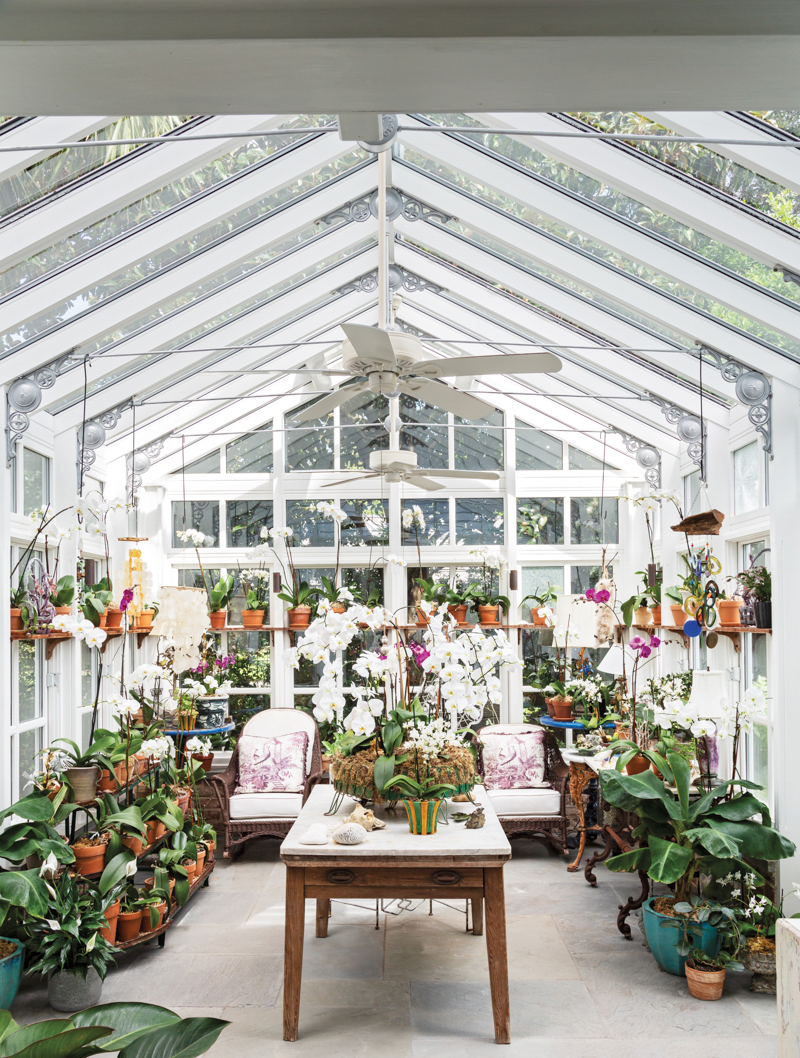 white conservatory