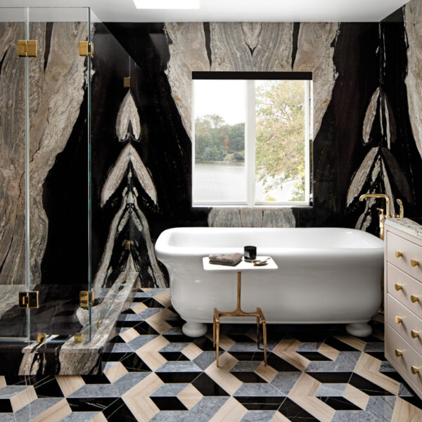 Bring The Drama To The Bathroom With Jewel Box Spaces That Inspire