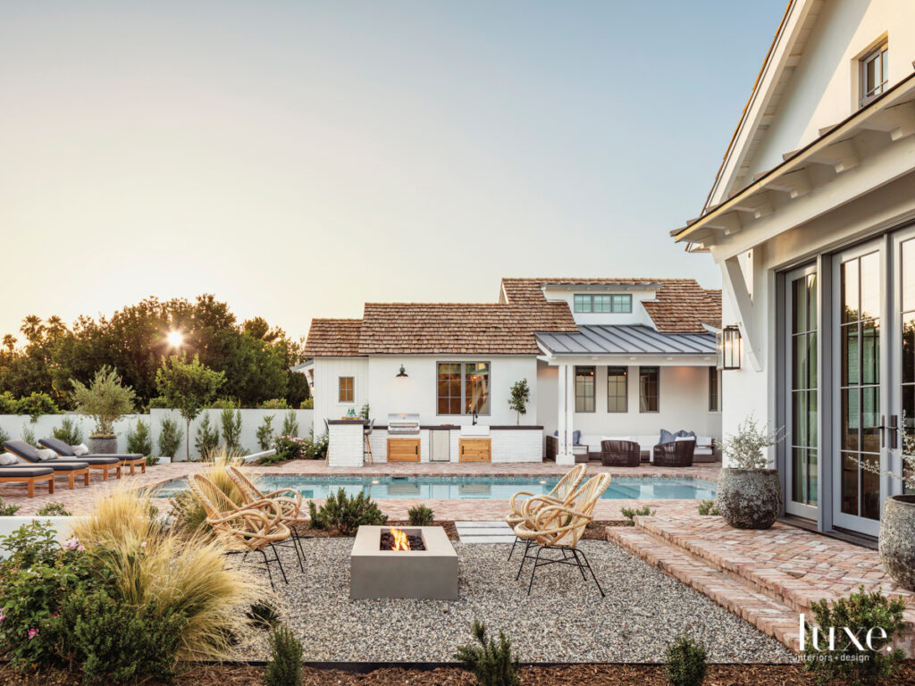 Never Underestimate The Power Of Comfort. Inside A Modern AZ Farmhouse With Beachy Accents.