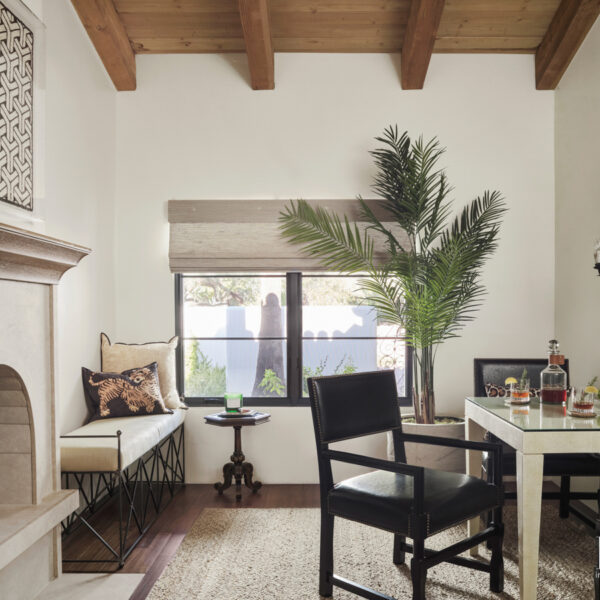 Step 1: Ditch The Peach Ceilings. How An AZ Home Embraced Subtle Elements For A Lasting Look. Fabrics such as leather and sisal add texture in the game room.