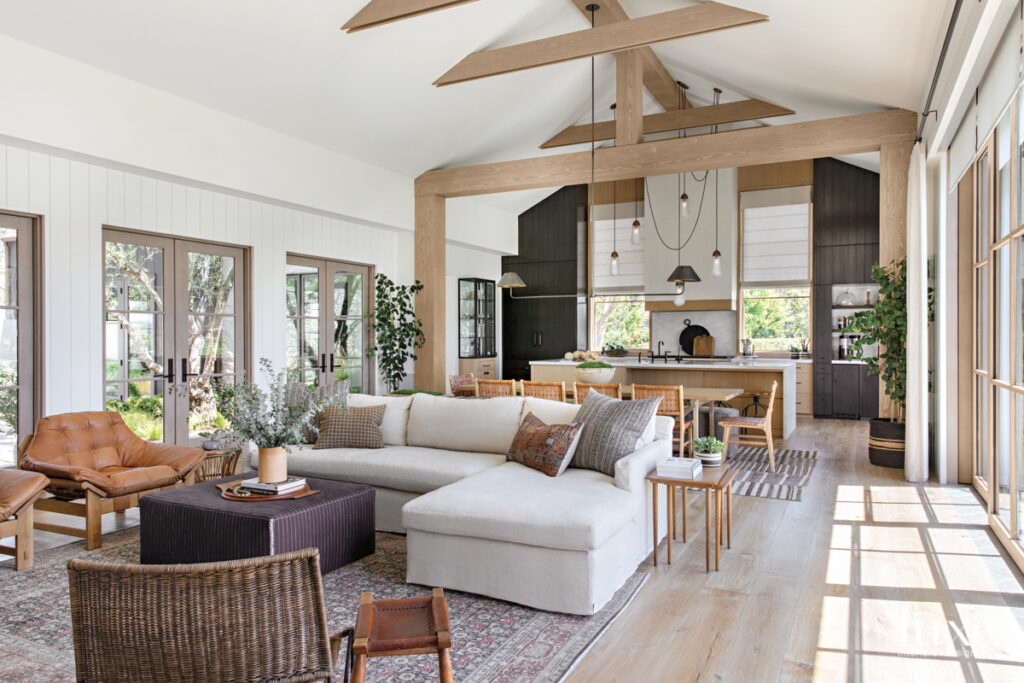 An Intimate Newport Beach Abode Embraces A Modern Farmhouse Look With Organic Touches