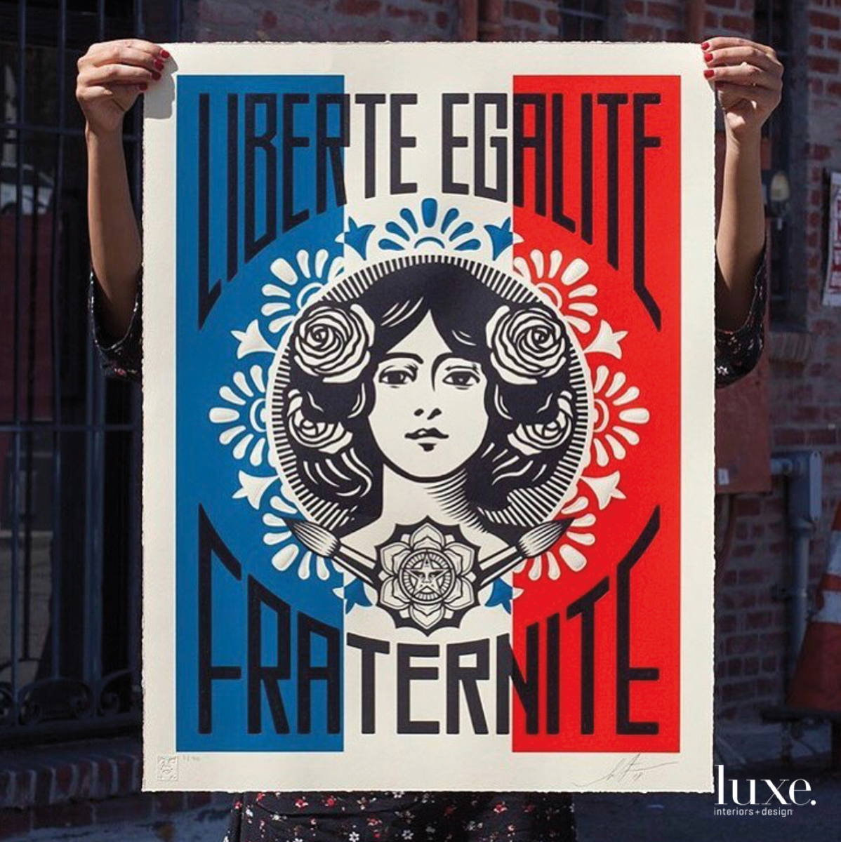 aardvarkletterpress french fraternite print