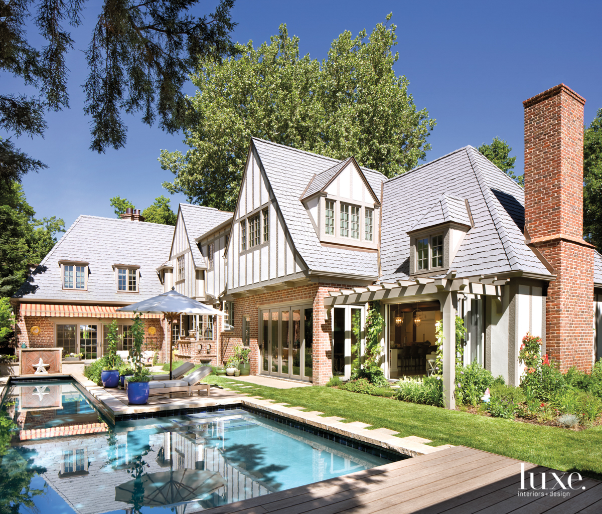 Bring On The Storybook Charm: A Historic Denver Tudor Embraces Playful Patterns {Bring On The Storybook Charm: A Historic Denver Tudor Embraces Playful Patterns} – English