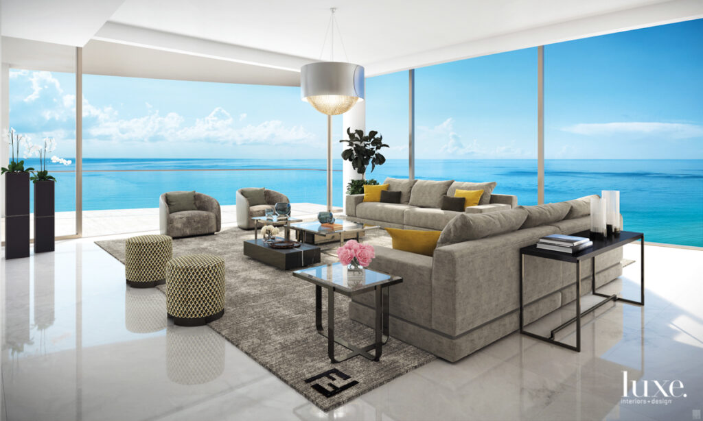 Ocean Vistas, City Skylines And One Of Karl Lagerfeld’s Last Commissions Shine In These Miami Luxury Residences