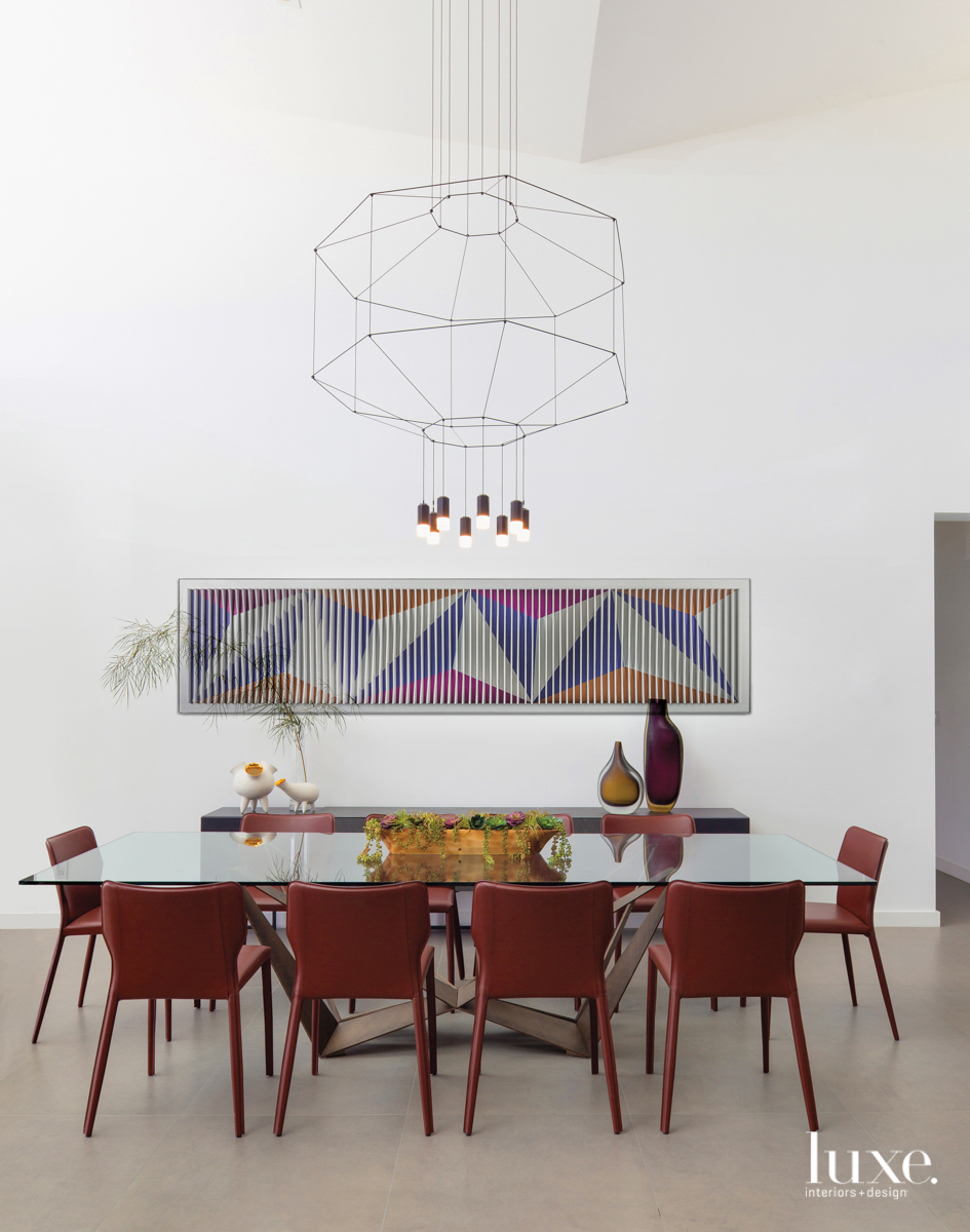 modern Miami dining area with...
