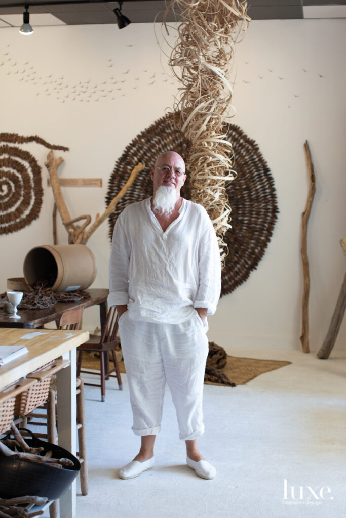 With The Use Of Natural Materials, Florida Artist Creates Art From Philosophy