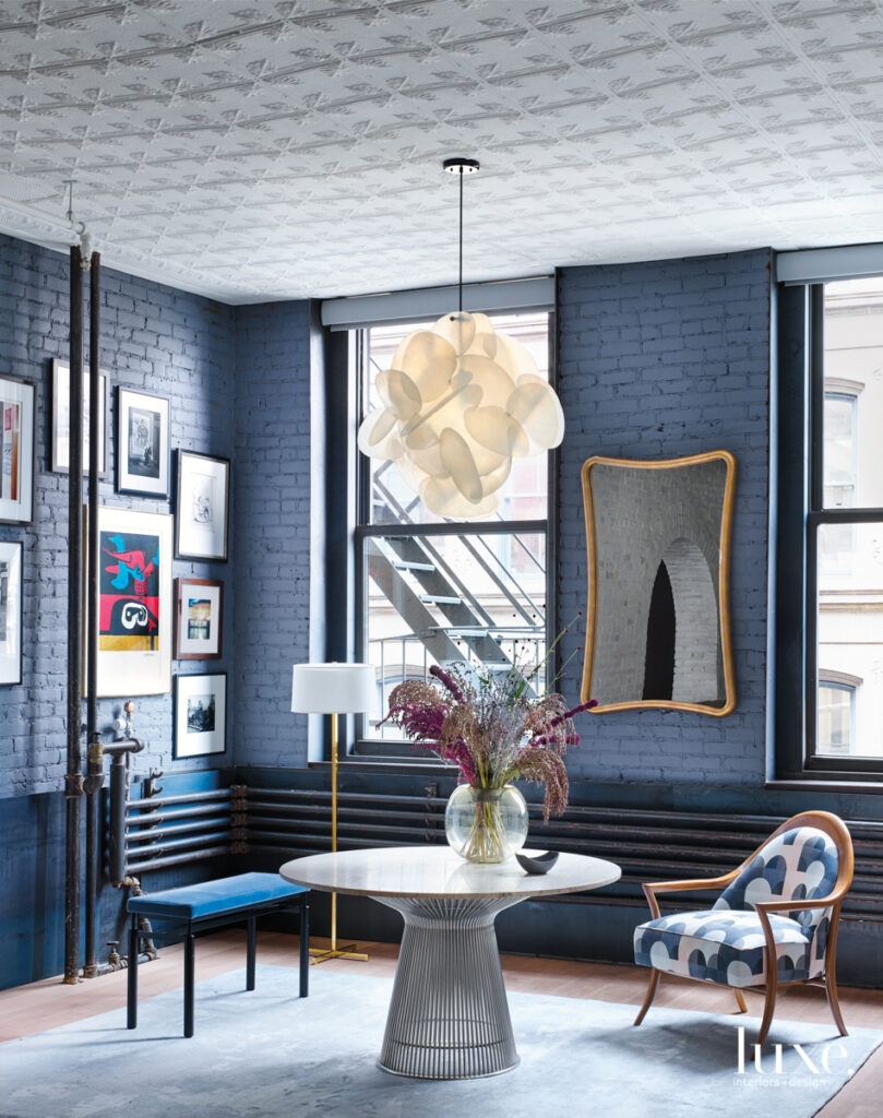 All Hail This Tribeca Family Loft With Dramatic Brick And Elegant Industrial Details