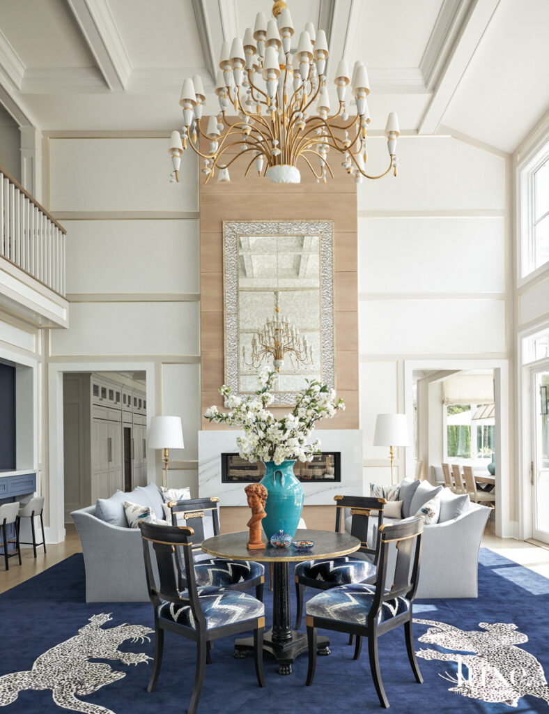 Say Farewell To What You Know About Beachside Blue And White With This Hamptons Home