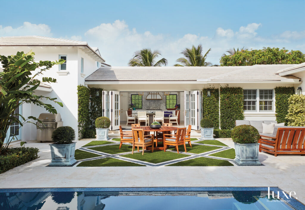 Zen Out In A Beautifully Layered Palm Beach Retreat With A Connection To The Outdoors