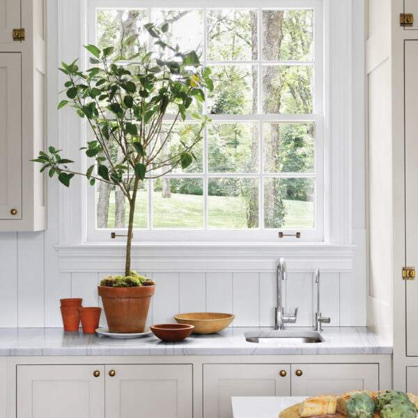 A Design Insta Crush Yields A Soulful Remodel Of A Nashville Home kitchen prep sink with quartzite countertops