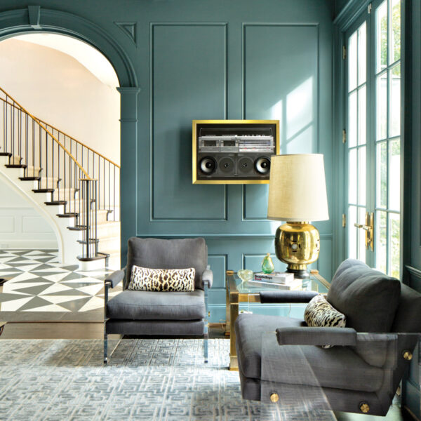 The Directive: Give Me Anything But Gray. A Design Team Delivers A Dallas Home With Edge. Stylish billiards room painted Sherwin-Williams Labradorite