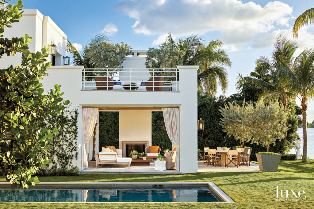 A Palm Beach Home Combines Clean Lines And Global Accents