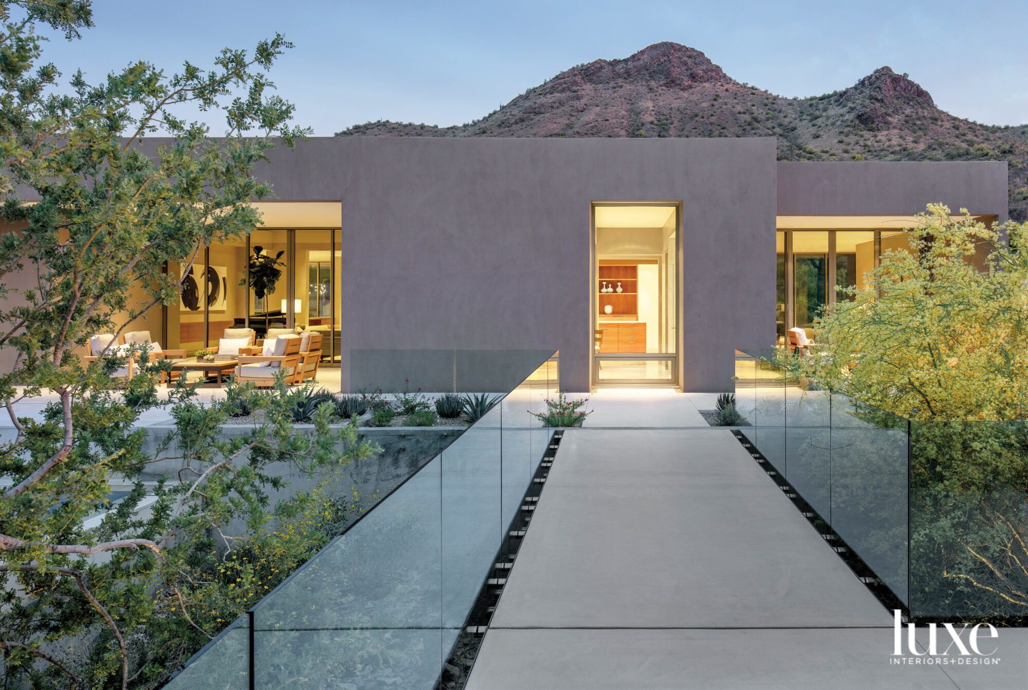 Tucked Away Into A Canyon, This Arizona Home Showcases The Desert From