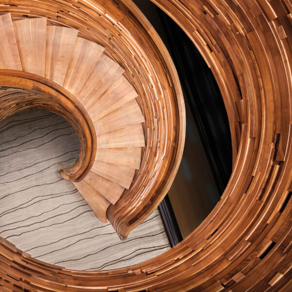 The Seattle Woodworker Behind This Impressive Staircase With 4,000 Hand-Shaped Pieces