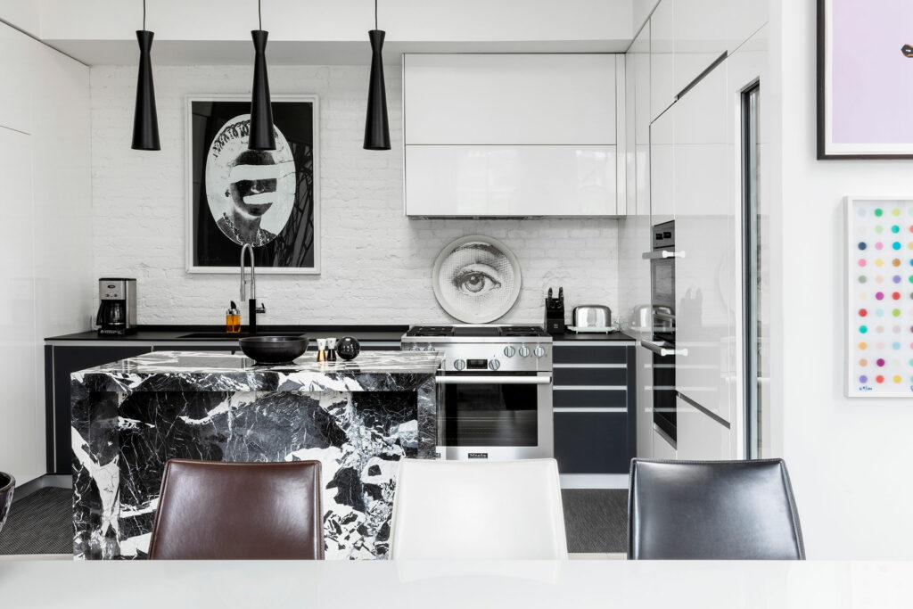 Tile To Toile: The Fine Art Of Designing In Black And White