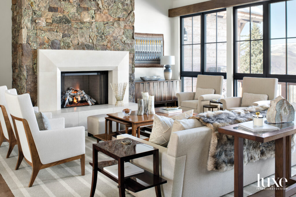 The Posh Ski-In, Ski-Out Mountain Home With A Nod To Adventure