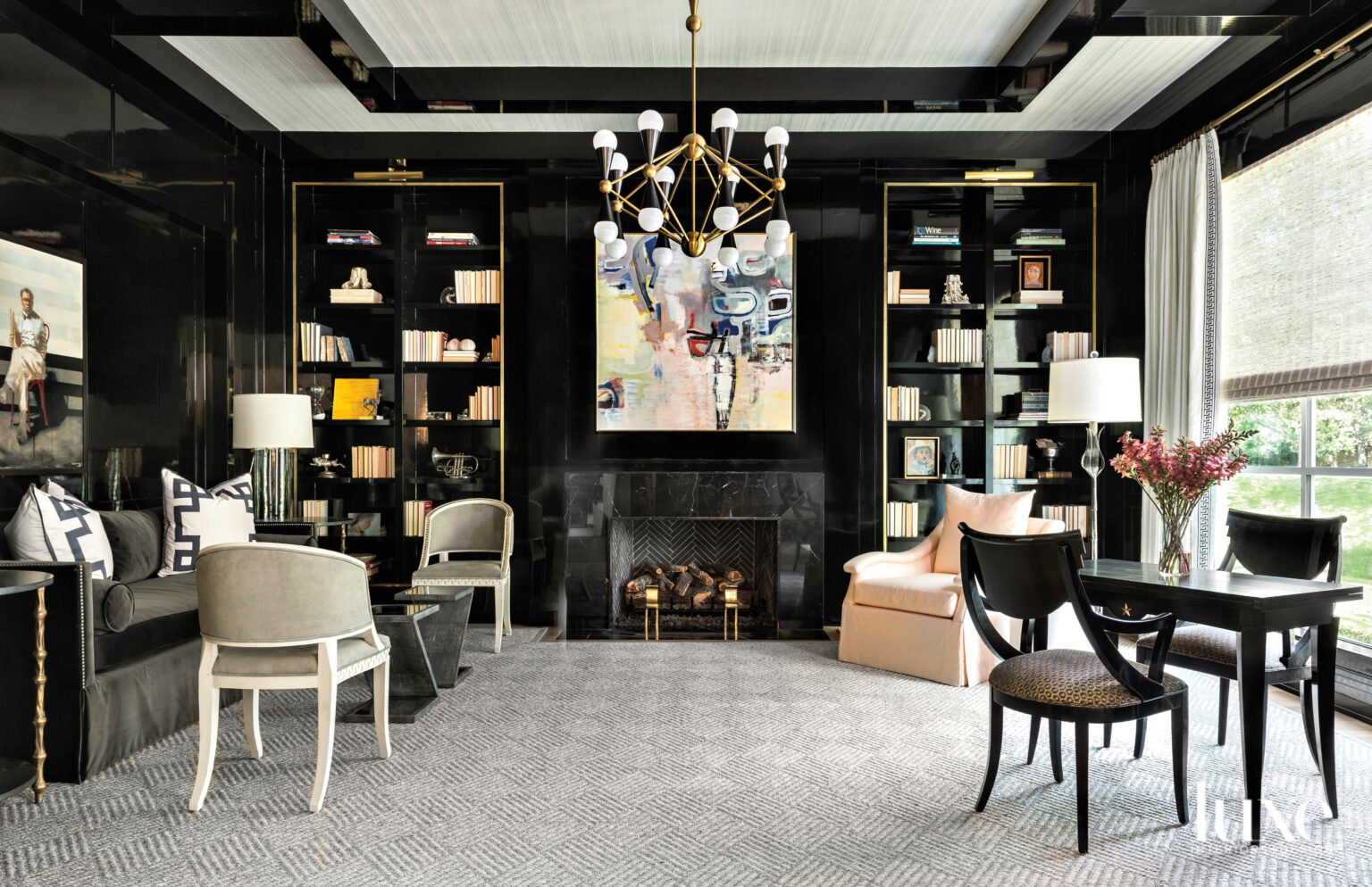 28 Home Libraries To Bookmark For Inspiration - Luxe Interiors + Design