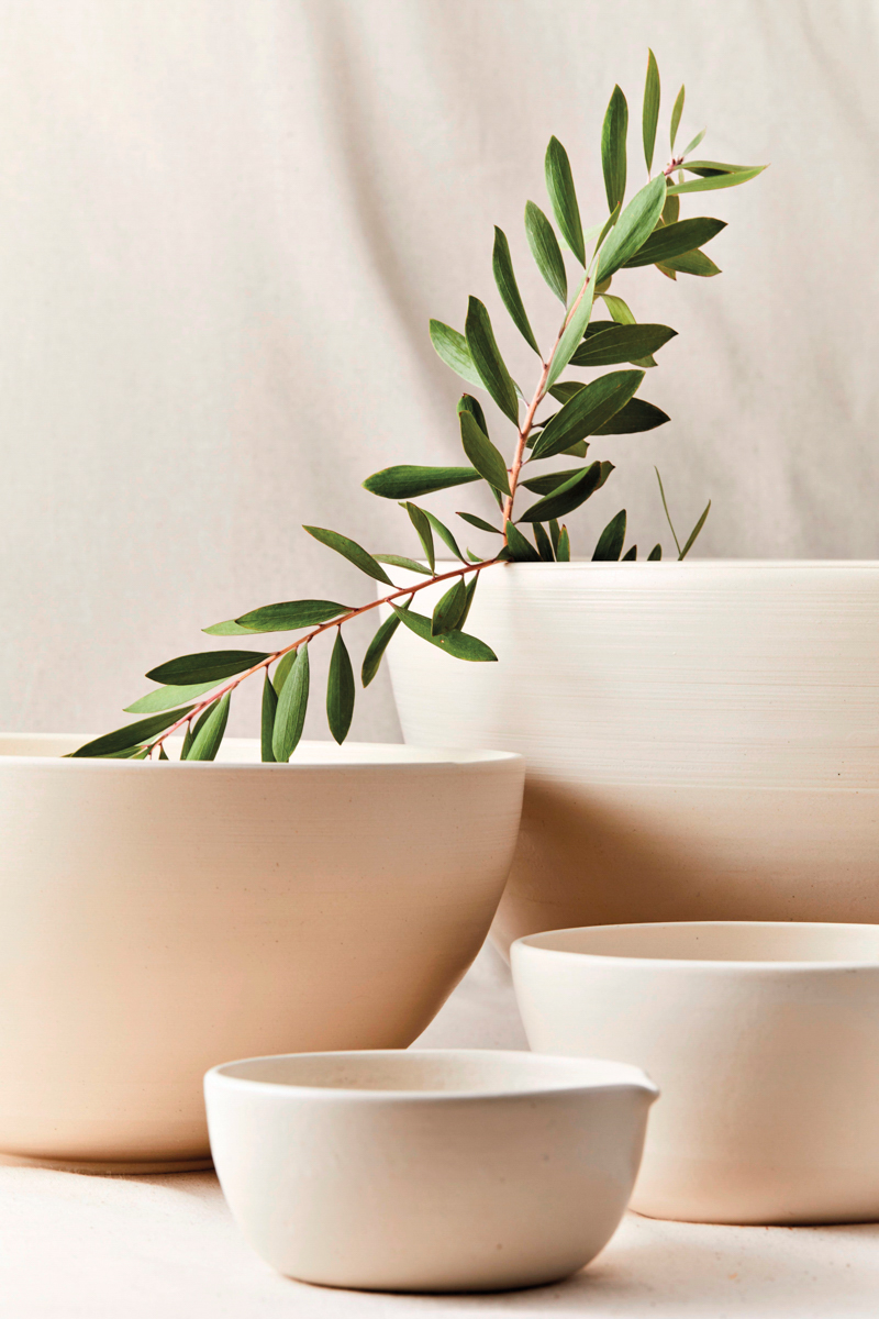 set of ceramic bowls