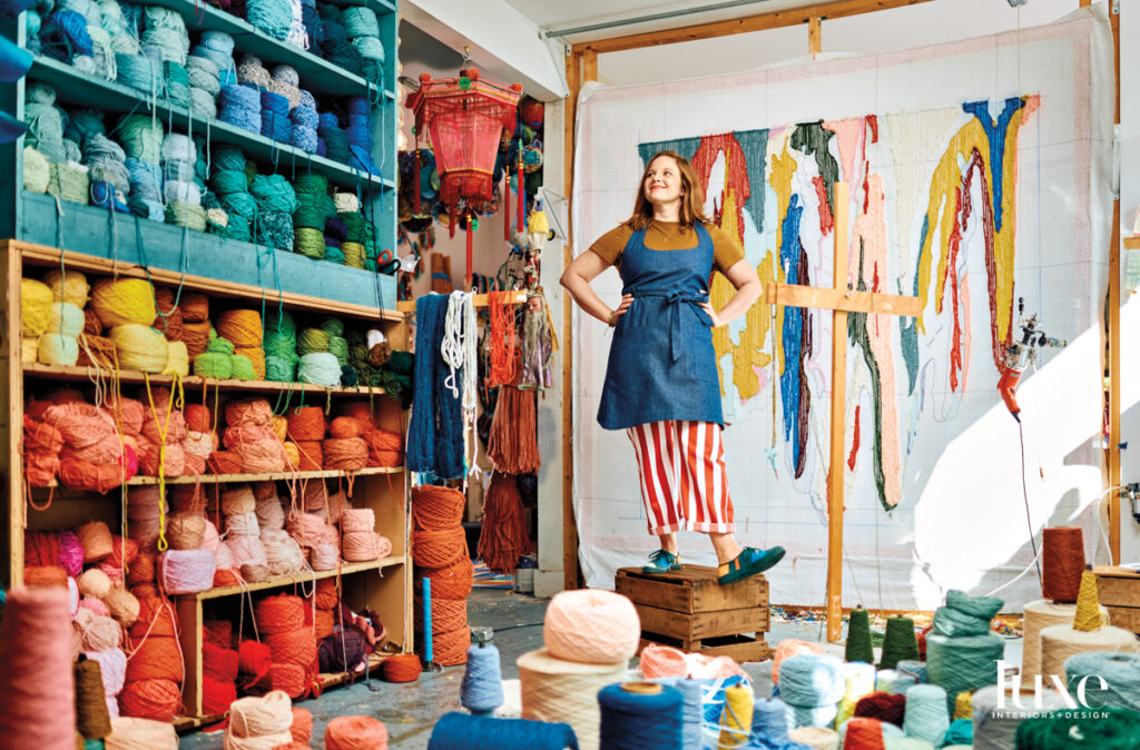 Enter The Colorful World Of This Savannah Fiber Artist + Her Vibrant Works